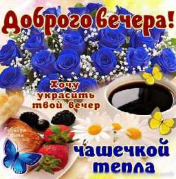 Добрый вечер Открытки добрый вечер скачать бесплатно на смартфон телефон.